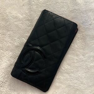 Lambskin chanel wallet
